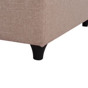За двойно легло Siggy Hm21217.01 - бежов плат - за матрак 160x200см.