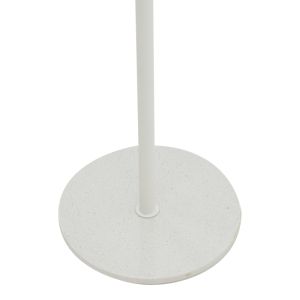 Kroker white metal coat rack 30x30x173cm