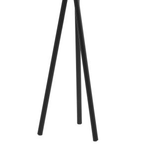 Закачалка Sigar метал-дърво в черно-естествен цвят 49x51x187см