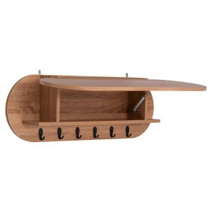 Закачалка за антре с рафт Stor Hm18078.02 меламин в Sonama 84x15.5x28.5hcm.