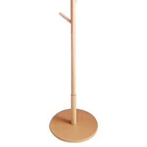 Driko clothes hanger made of solid wood D38x174cm