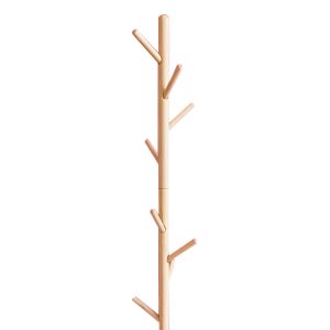Driko clothes hanger made of solid wood D38x174cm