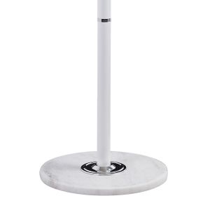 Clothes hanger Lorenda metal white color D37x175cm