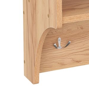 Закачалка за палта Crosta в дъбов цвят 80x28x40см