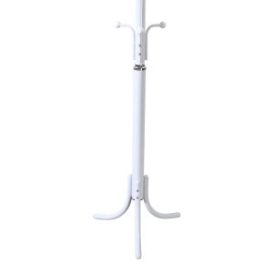 Закачалка за палта Mendora метална в бял цвят 40x40x180см