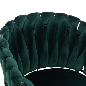 Green chair velvet Luanda Vivian Hm8741,03 60x54x78