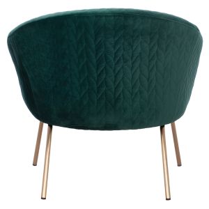 Green armchair Joyce velvet damask Hm8549,03 80x75x75