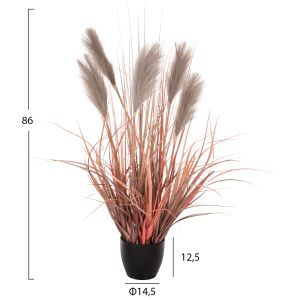 Изкуствено растение в кашпа Hm4015 D14,5x12,5-86hcm