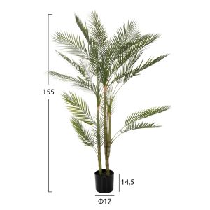 Artificial plant in a pot HM7970 D17x14.5-155hcm
