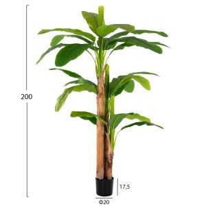 Artificial plant in pot Hm7978 banana tree 200hcm