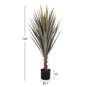 Artificial plant in a pot Hm7987 agave 120hcm