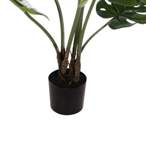 Artificial plant in a pot ημ7990 Monstera 90hcm