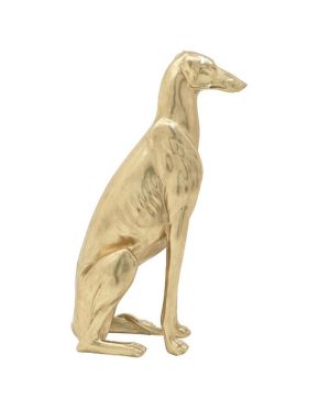 Интериорна пластика Golden Dog - хрътка реални размери 44χ26χ80cm височина