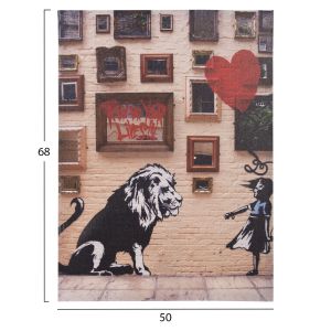 Картина Gobi Hm4828 принтирано платно 50x2,5 (дебелина)x68hcm.