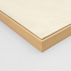 Картина Hm4555 с бежова Ps рамка-платно с нюанси на бялото 92x4,5x62hcm.