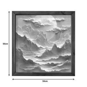 Картина върху платно Jedia с дигитален печат 50x3.5x50см