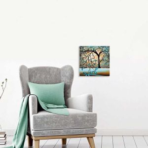 Decorative Canvas Painting PWF-0100 pakoworld digital printing 45x3x45m