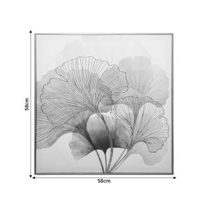 Wall painting with frame Frexy MDF 58x3x58cm