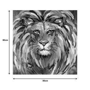 Picture on canvas Martin 80x3x80cm