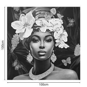 Canvas painting Beauty 80x3x80cm