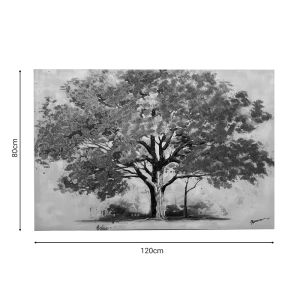 Map canvas Blafo Inart 80x3x120cm