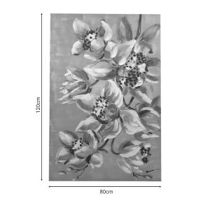 Canvas painting Flourish Inart 80x3x120cm