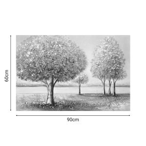 Map canvas Forest90x3x60cm