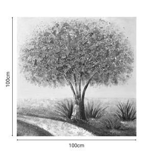 Canvas painting Forestree I 100x3x100cm