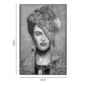 Canvas painting Frilo Inart 80x3x120cm