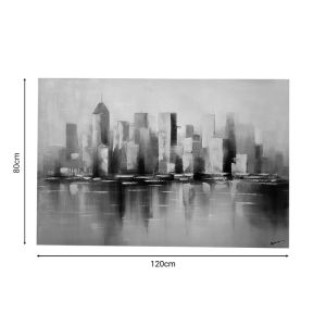 Canvas painting Scenery Inart 80x3x120cm