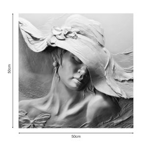 Canvas painting digital print Gracy 50x1.8x50cm