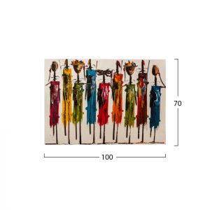 Картина принт Colorful African Art Hm7197,02