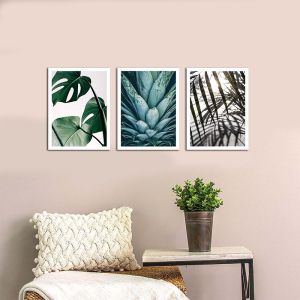3-part print painting 90x2.7x40cm