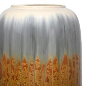 Ceramic floor vase Flw6026 beige-gray color 26x60cm