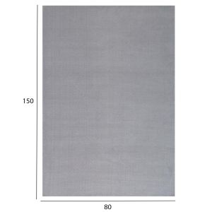 Carpet 80x150cm light gray, with fringes Hm7672,02