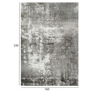 Carpet Josiane, gray, 160x230cm with fringes Hm7675,06