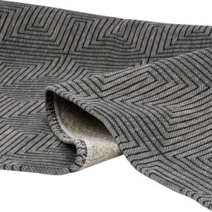 Carpet Smother gray color 120x180cm