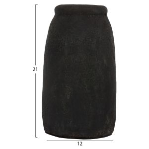 Комплект 3бр вази от теракота Hm7711 Fossil Grey