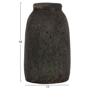 Комплект 3бр вази от теракота Hm7711 Fossil Grey