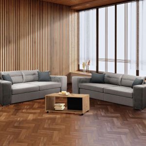 Le Mans two-seater and three-seater sofa set