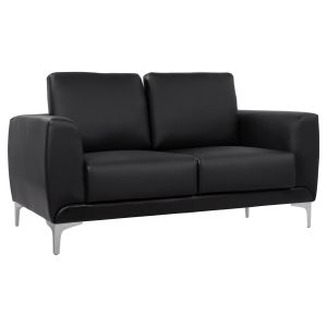 Комплект за всекидневна от 2 части Kenzie с черен Pu ,01, Hm11284