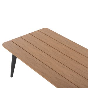 Outdoor lounge set 4 pieces anthracite Aluminum-pe twisted rope-anthracite cushions Hm6056,03 Maerly