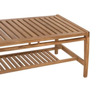 4-Piece Outdoor Lounge Set Recycled Teak Wood-White Cushions Hm9624 Dover