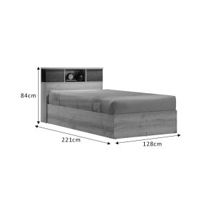 Комплект за спалня Olympus Castillo Toro с легло 120x200 см, 3 части