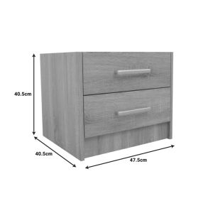 КОМПЛЕКТ ЗА СПАЛНЯ OLYMPUS SONOMA С ЛЕГЛО 120X200 СМ, 3 ЧАСТИ