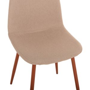 Dining set 5 pieces Leomor Hm21270.01 dining table and 4 chairs - beige fabric