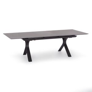 Dining set 7tmx Andromeda (s) Sm21253 aluminum sintered stone dark gray