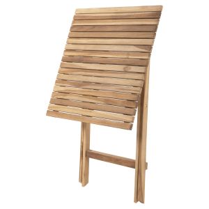 Комплект за хранене на открито 3 части Kendyr Hm9907 твърдо тик дърво-натурално 46x50x88,5h