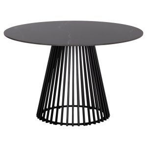 Table and chairs set 5 pieces Memnon Sm21239 ceramic top - round
