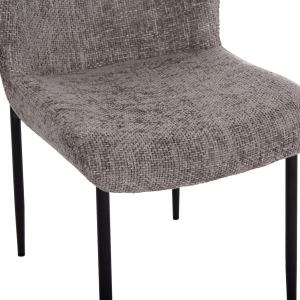 Table and chairs set 5 pieces Memnon Sm21242 ceramic top- round-gray